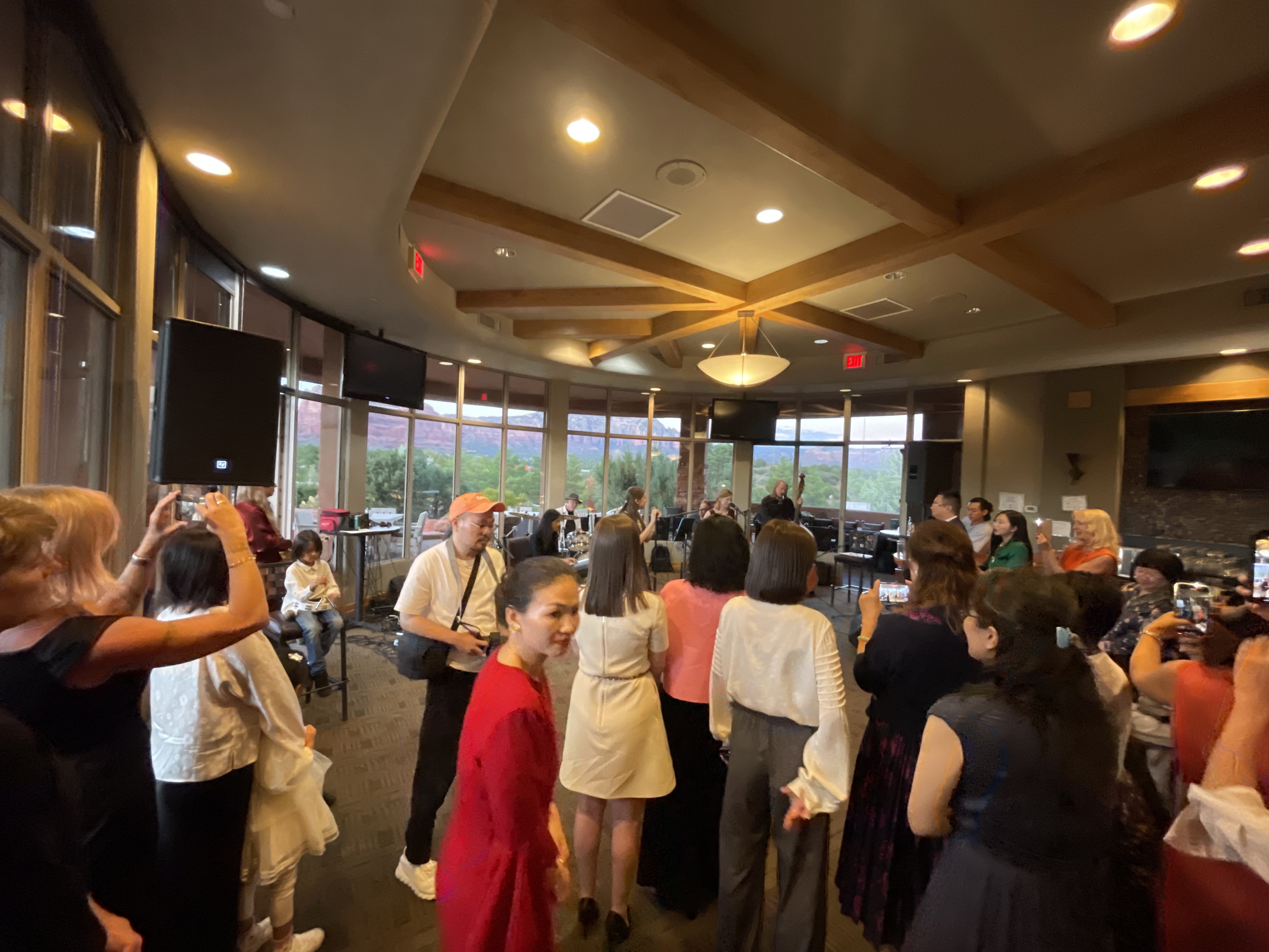 Band celebration event AV audio production Sedona Arizona Ready AV