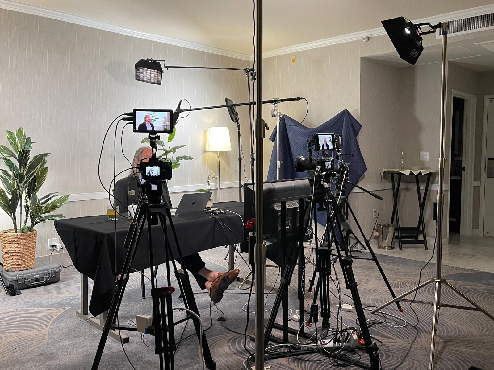 Camera lights broadcast production professional AV Ready AV