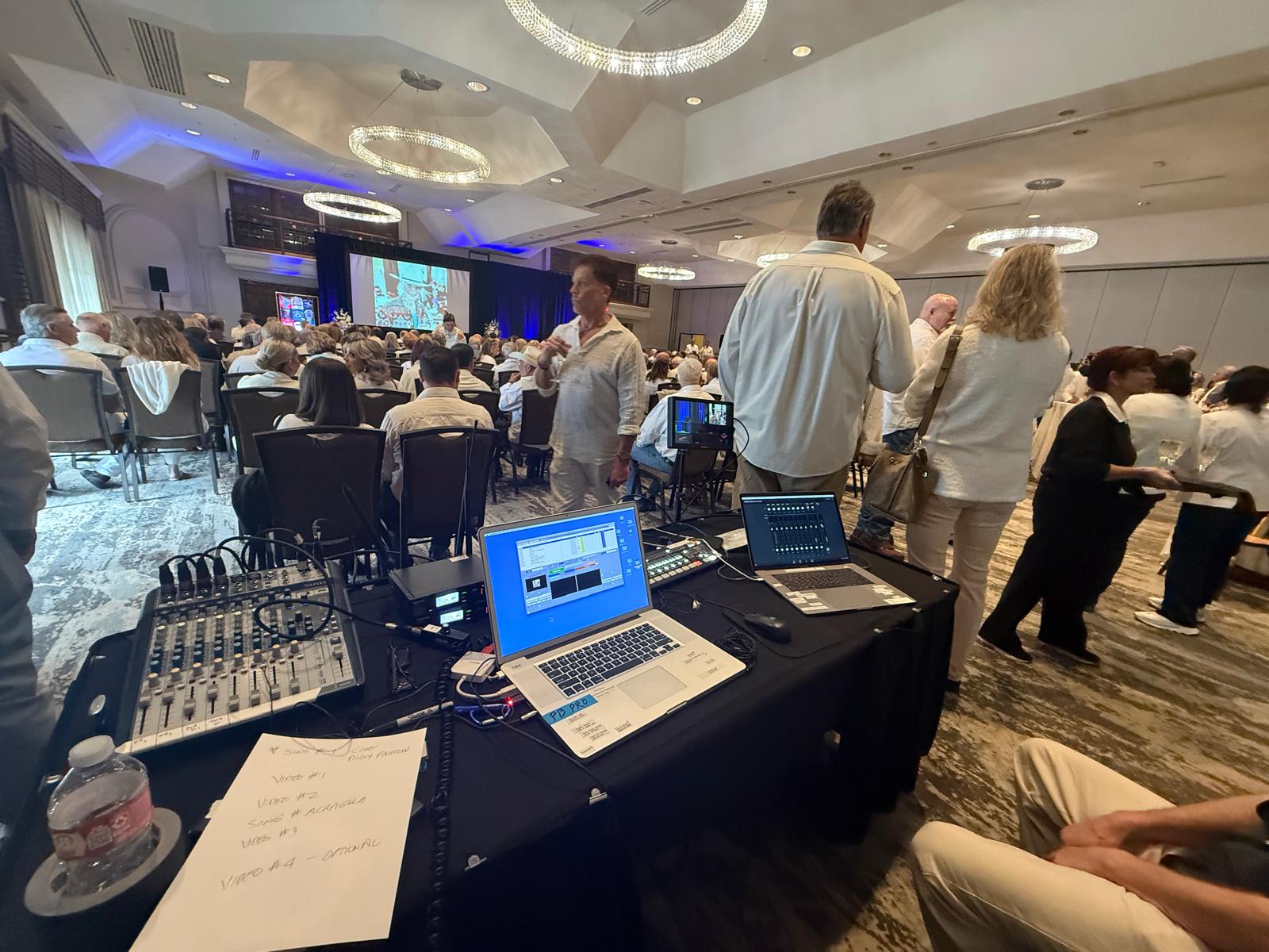 Celebration of life audio visual services Phoenix Arizona compassionate AV Ready AV