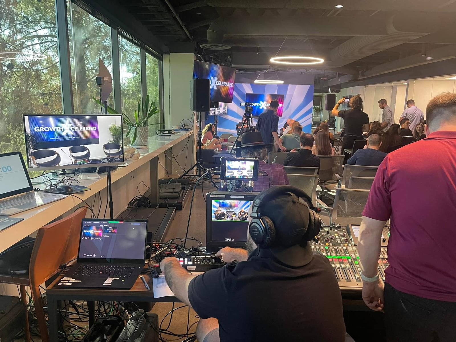 Livestream recording North Phoenix Arizona corporate event AV production Ready AV